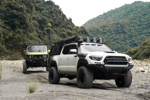TOYOTA TACOMA PIAA 輔助燈實裝案例 C023