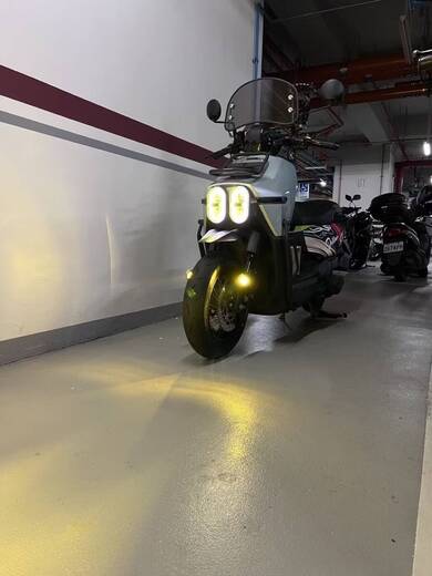 KYMCO DOLLAR 大樂 PIAA 輔助燈實裝案例 C070