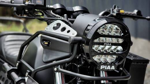 ROYAL ENFIELD HIMALAYAN PIAA 輔助燈實裝案例 C072
